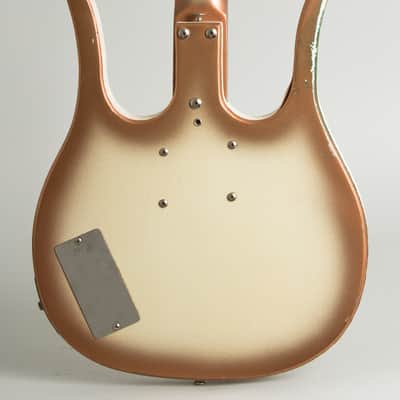 Danelectro  Longhorn Guitarlin Model 4123 Semi-Hollow Body Electric Guitar (1965), ser. #1025 image 4