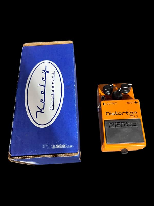 Keeley Boss DS-1 Distortion with Ultra and Seeing Eye Mods | Reverb