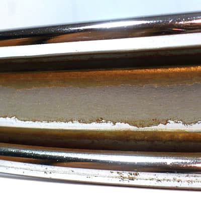22" Bass Drum Hoop / Chrome / No Wrap Inlay image 4