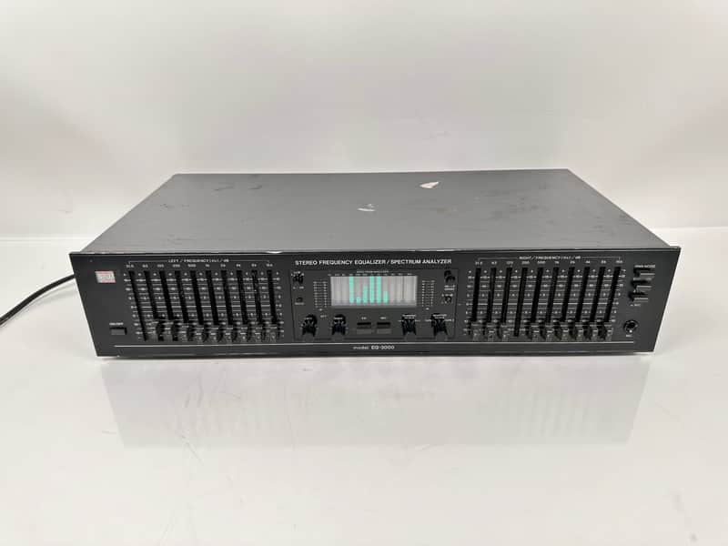BSR EQ-3000 Stereo Frequency Equalizer / Spectrum Analyzer image 1