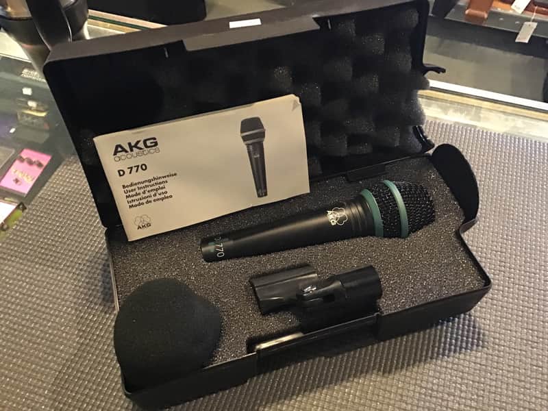 AKG D770 Emotion Series Vintage Dynamic Vocal Microphone image 1