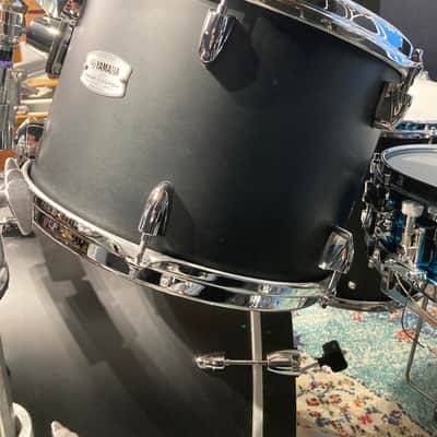 David Garibaldi’s Tower of Power, Yamaha Tour Custom 5-Piece Tour Drum Set Complete with Rack, Hardware and Cases. Authenticated! 2020 - Licorice Satin image 11