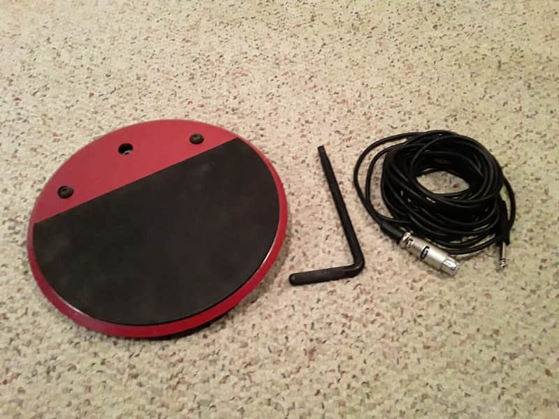 ddrum4 Cymbal Pad #2 with Original Mounting L-rod & Input Cable - Rare to Find image 1