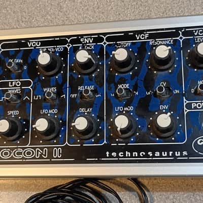 Technosaurus Microcon II analog desktop synthesizer image 1