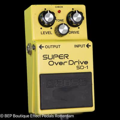 Boss SD-1 Super Overdrive 1981 - 1988 Made In Japan | Reverb