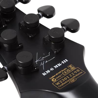 Schecter KM-6 MK-III Legacy Transparent Black Burst image 15