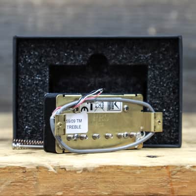 PRS 59/09 Treble Pickup Alnico 2 Magnet 9.3k DC Res. 3-Conductor Uncovered Nickel Screws image 3
