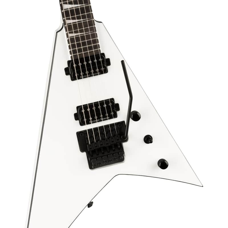 Jackson Pro Plus Series Rhoads RR24 Guitar w/ Seymour Duncan Pickups - Snow White