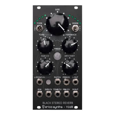 Erica Synths Black Stereo Reverb [Three Wave Music] image 2