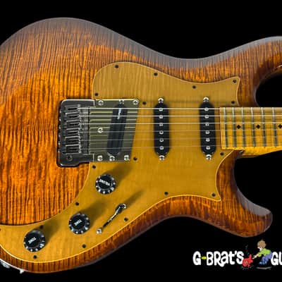 2025 Knaggs Larry Mitchell Signature Severn Tier 1 Flame Top Gloss ~ Aged Scotch image 1