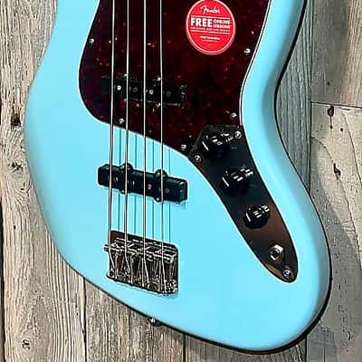 New Squier Classic Vibe '60s Jazz Bass, Daphne Blue, Fastest Shipping in the West, Support Small Business & Buy Here ! image 4