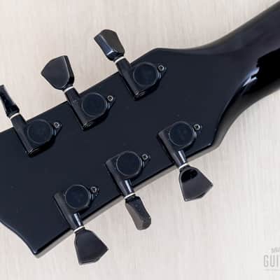 1990s Burny Joe Perry Signature LG-75JP Black Burst w/ VH-1, Fernandes Japan image 5