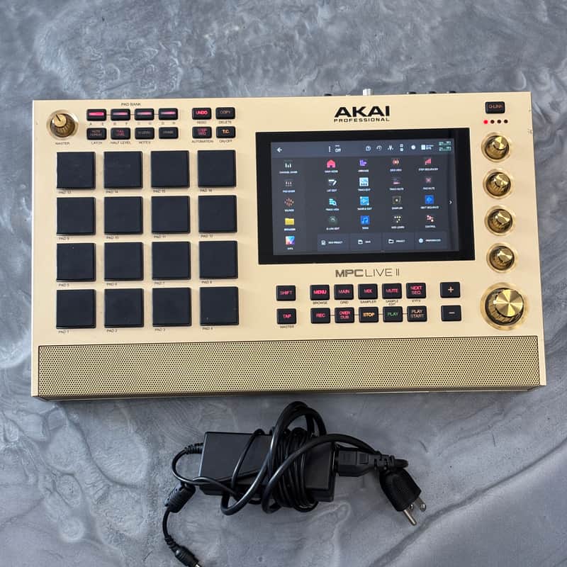 Akai MPC Live II Standalone Sampler / Sequencer Gold Edition w/ 100+ Expansions image 1
