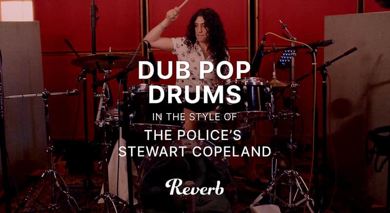 Dub-Pop Drums in the Style of The Police's Stewart Copeland image 1