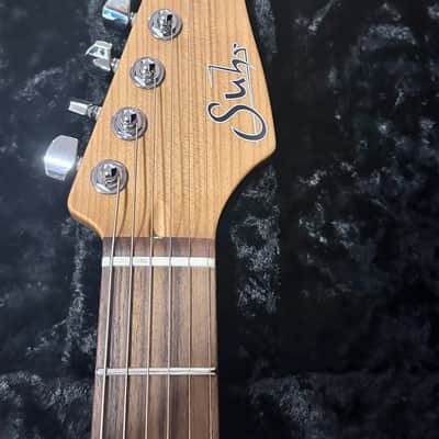 New Suhr Custom  Classic T Paulownia HH Gold Sparkle Roasted Neck Rosewood Telecaster style image 5