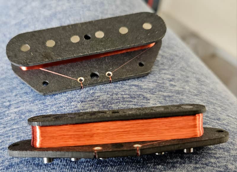 Buddha Telecaster sized Jazzmaster handwound set image 1