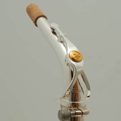 Yamaha Custom AV1S Alto Saxophone Neck, V1 Silver Plate/Gold Option image 6