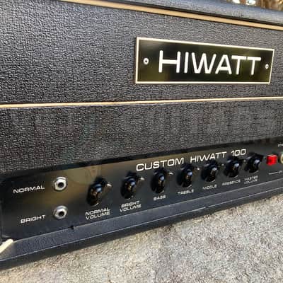 HIWATT DR-103 CUSTOM 100 VALVE HEAD 1982 *A CLASSIC!* in VGC image 4