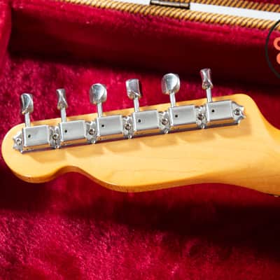 2014 Fender Japan MIJ TL62B ’62 Reissue Telecaster Custom Ocean Turquoise Metallic w/ Tweed HSC image 8