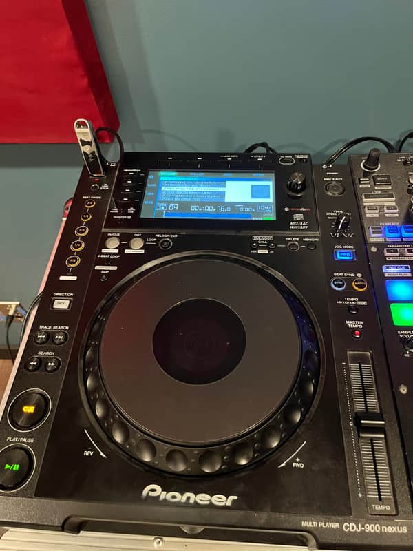 *PAIR* Pioneer CDJ-900NXS Professional Multi Player 2010s - Black image 1