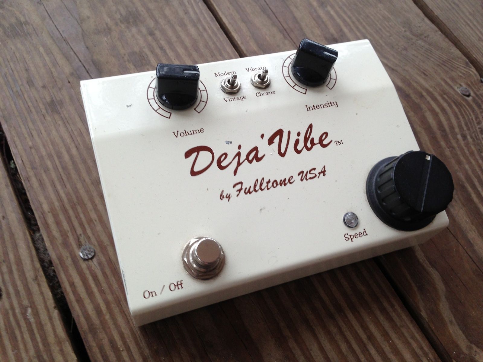 Fulltone USA Deja Vibe ギターエフェクター Fulltone Stereo Deja Vibe | Reverb