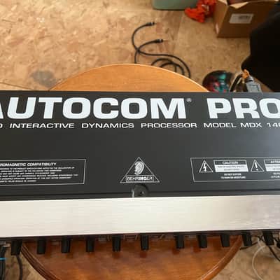 Behringer Autocom Pro MDX1400 Compressor / Limiter 2000s - Black / Silver image 5
