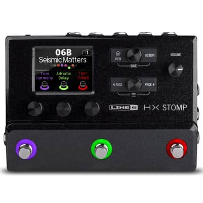Open Box Line 6 HX Stomp Amp & Effects Processor Guitar Multi Effects Pedal