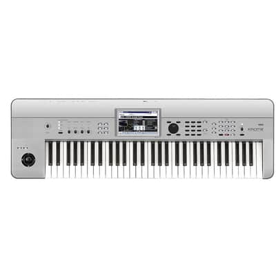 Korg KROME-61 61 KEY MUSIC WORKSTATION PLATINUM silver | Reverb