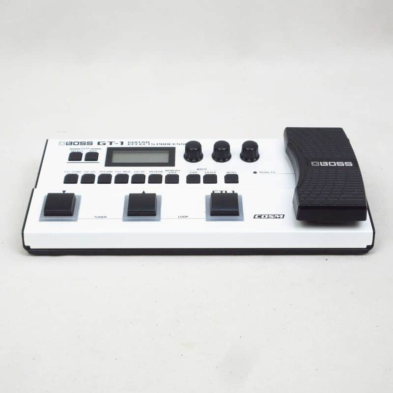 BOSS GT-1-WH Guitar Effects Processor Multi-Effects Processor | Reverb