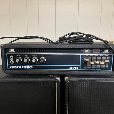 Vintage 1970s Acoustic Control Corp. Model 370 solid state Bass Amp Head & Model 301 Pair Of 1x18” Folded Horn Speaker Cabinets~LOUD~Known as “The Jaco Rig” image 13