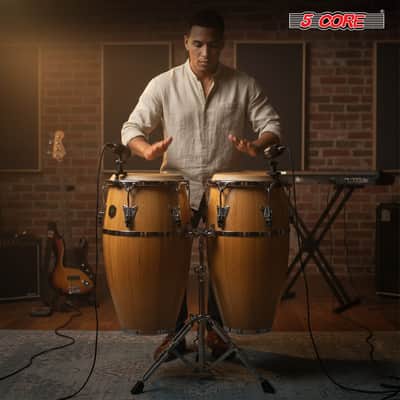 5 Core Conga Mic Snare Tom Microphone Drum Kit Condenser XLR Instrument Mics image 8