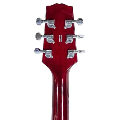 Hamer Xt Sunburst Archtop   Cherry Burst image 6