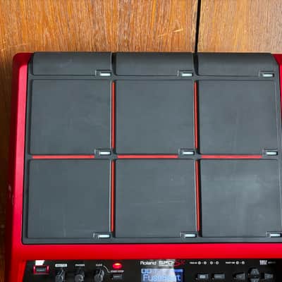 Roland SPD-SX Special Edition Sampling Percussion Pad Sparkling Red Finish w/ power supply image 2