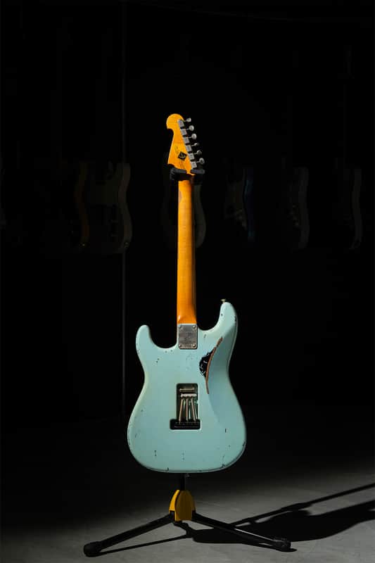 ICONIC Solana Studio JC Series - Sonic Blue over Black | Reverb