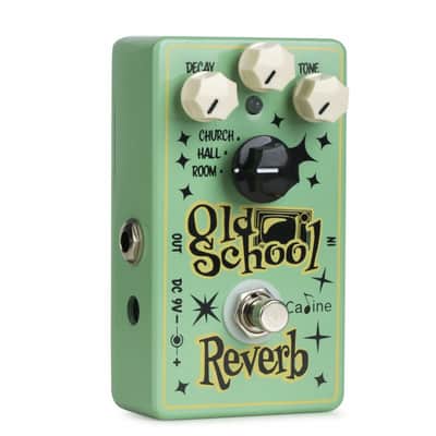 CALINE CP-512 OLD SCHOOL 3 MODE Room Hall Church Reverb Pedal image 3