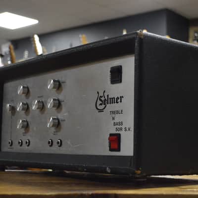 Selmer Treble & Bass Reverb 50 Head 1973 image 6