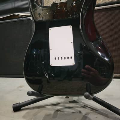 Fender Jimmy Vaughn Partscaster Stratocaster 2012 - Black W/ Rosewood Neck and HSC (C016-24) image 11