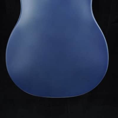 Preowned National ResoRocket Steel Satin Navy Blue w/ Lollar P90 image 10