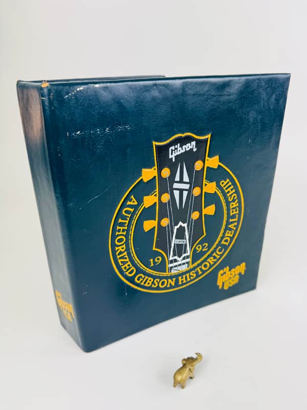 Gibson Historic Dealer Binder 1992 image 1