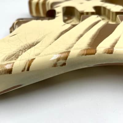 Warmtone Custom Guitars Strat Style “Cappuccino Swirl” Guitar Body-Nitro Relic image 10