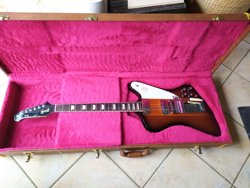 Gibson Firebird V Limited Vibrola 2016 Vintage Sunburst image 1