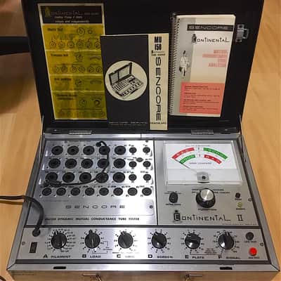 Sencore Mu 150 TUBE TESTER Mutual Conductance And Emissions Comprehensive Tester TV7 image 1