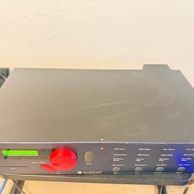 Waldorf Microwave Rackmount Wavetable Synthesizer 1989 - Blue image 11