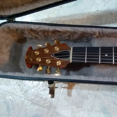Vintage US made Ovation 1121-4 Balladeer Artist acoustic guitar LOW serial # 000075 image 3