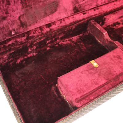 Ampeg or Burns Guitar Case • 1960's • Blue Diamond Tolex image 15