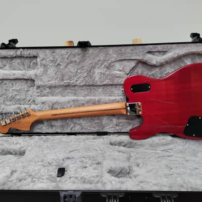 2020 Fender MIJ Troublemaker Telecaster Deluxe Crimson Red w/OHSC image 5