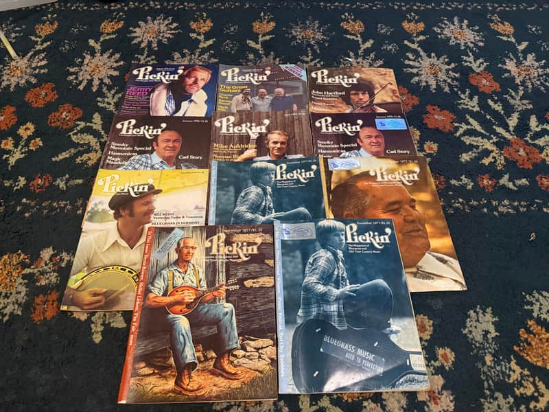 11 Pickin' Magazine 1970's image 1