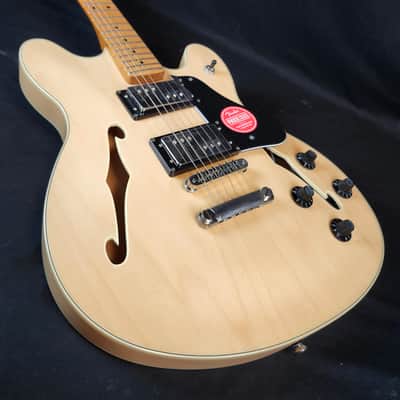 Squier Classic Vibe Starcaster, Maple Fingerbaord, Natural image 6