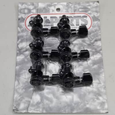 2000's Schaller NOS LEFT HANDED 6-In-Line Locking Tuners (T-405) image 1