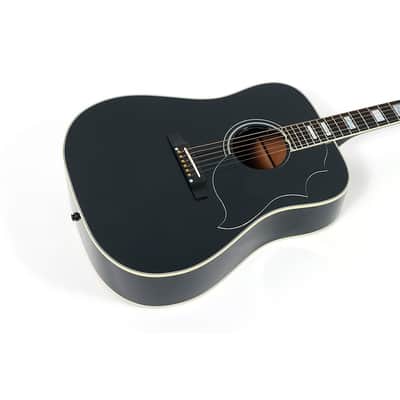 Gibson Custom Hummingbird Custom Acoustic-Electric Guitar Regular Ebony image 3